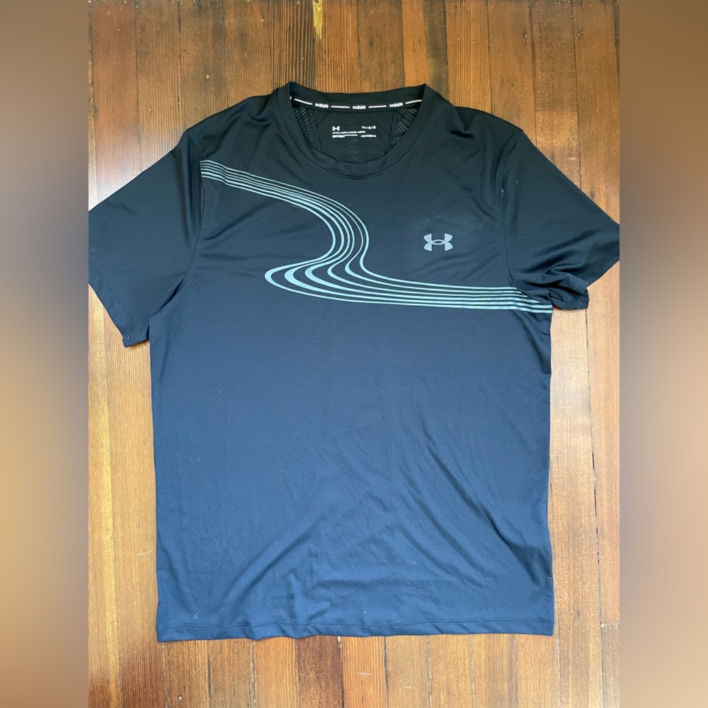 Black UnderArmor Dry Fit TShirt